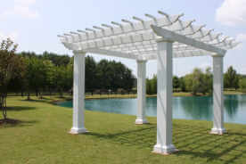 Fiberglass Pergola Square Columns